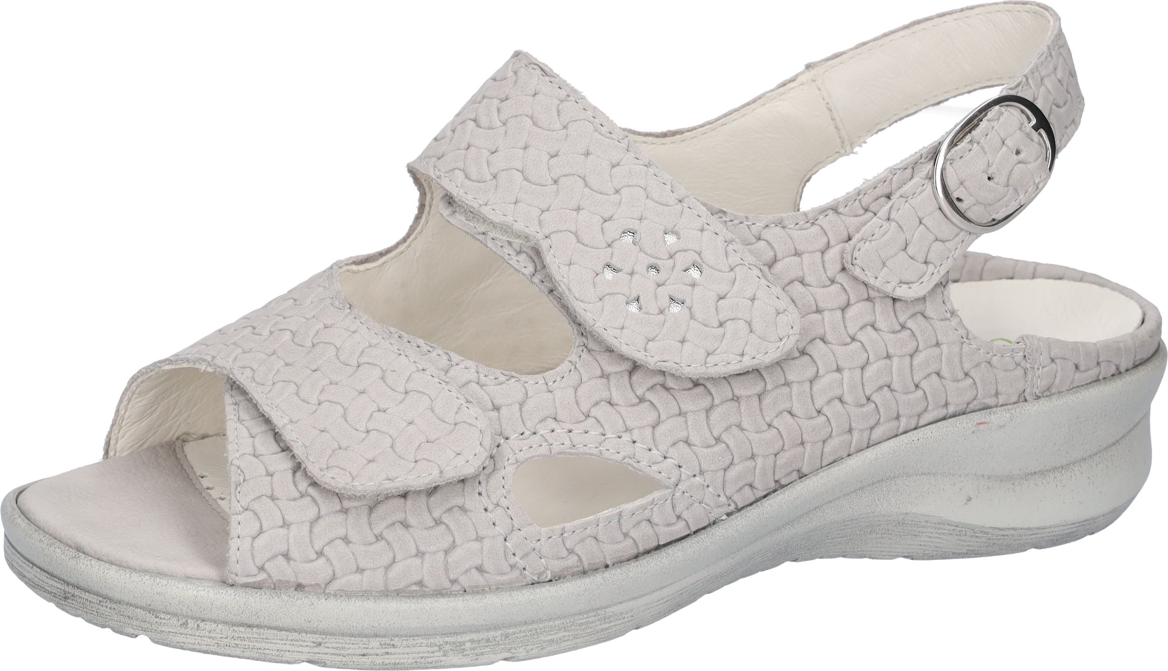 WALDLÄUFER Sandals in Grey: front