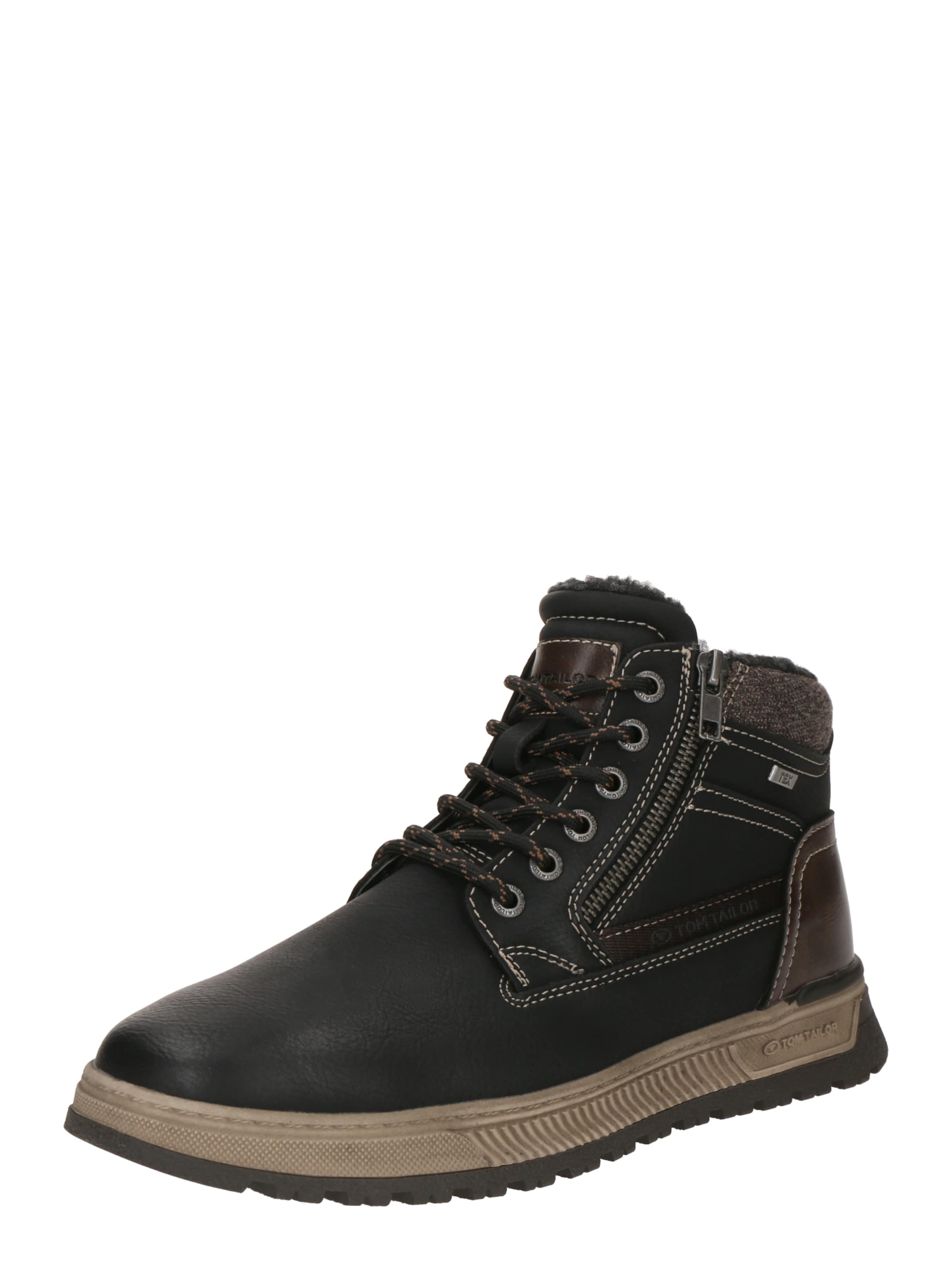 TOM TAILOR Boots in Black: front