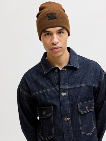 JACK & JONES Muts in Bruin: voorkant