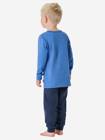SCHIESSER Pajamas ' Boys World ' in Blue