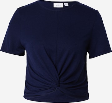 VILA Shirt 'VIMOONEY' in Blauw: voorkant