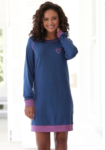 VIVANCE Nightgown 'Dreams' in Blue