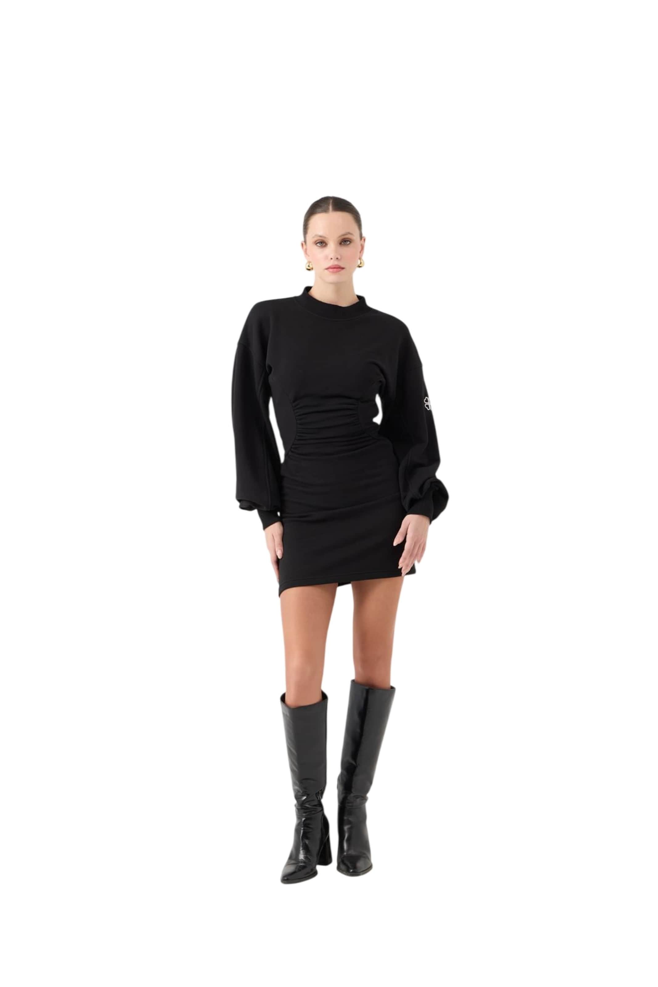 HOLLY LOLLY Kleid in Schwarz