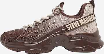 STEVE MADDEN Platform trainers 'Mistica' in Brown: front