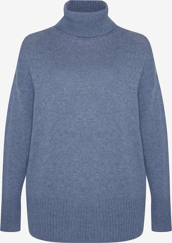 Pull-over oversize Style Republic en bleu : devant