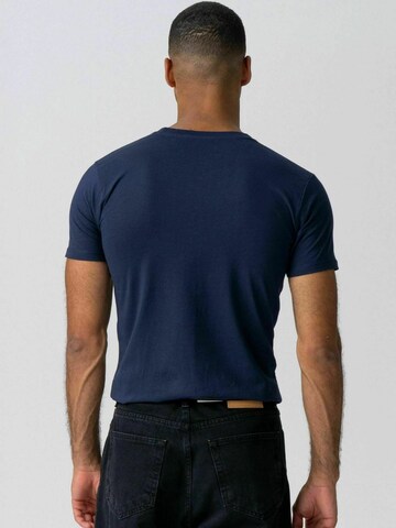 TEESHOPPEN Regular Fit Skjorte ' Muscle T ' i blå