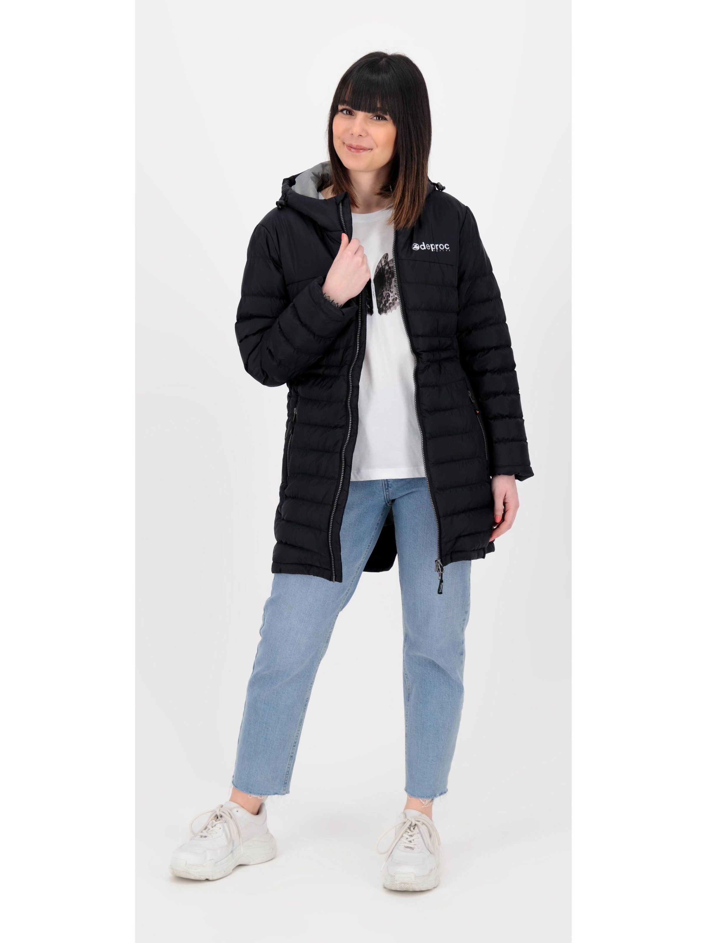 deproc Winter Parka 'GILMOUR II LONG' in Grey