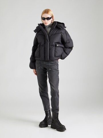 LEVI'S ® Winter jacket 'WESTERN BUBBLE SHORTY' in Black