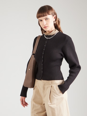 & Other Stories Strickjacke in Schwarz: Vorderseite