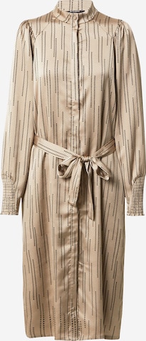 BRUUNS BAZAAR Shirt Dress 'Acacia' in Beige: front