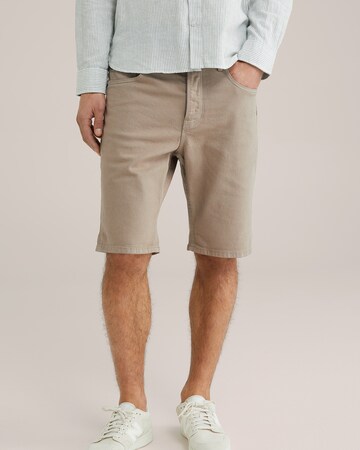 Regular Pantalon WE Fashion en vert : devant
