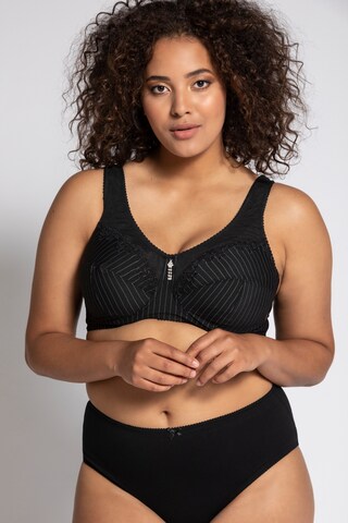 Ulla Popken Minimiser Minimizer in Black: front