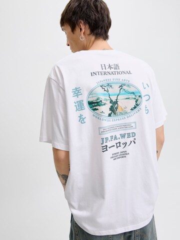 JACK & JONES - Camiseta 'JORSoutheast Gallery' en blanco: frente