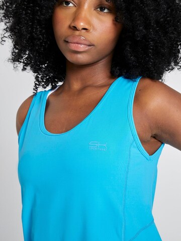 SPORTKIND - Top deportivo 'Loose Fit Basic' en azul