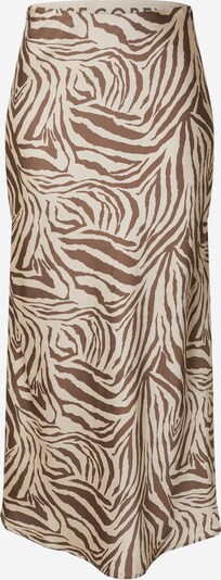 Copenhagen Muse Jupe 'WILD' en crème / marron, Vue avec produit