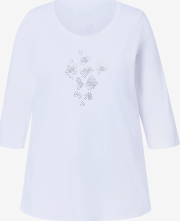 Ulla Popken Shirt in Weiß: Vorderseite