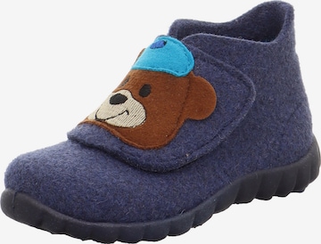 SUPERFIT Slippers 'HAPPY' in Blue: front
