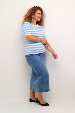 Pullover 'Malia' di KAFFE CURVE in blu