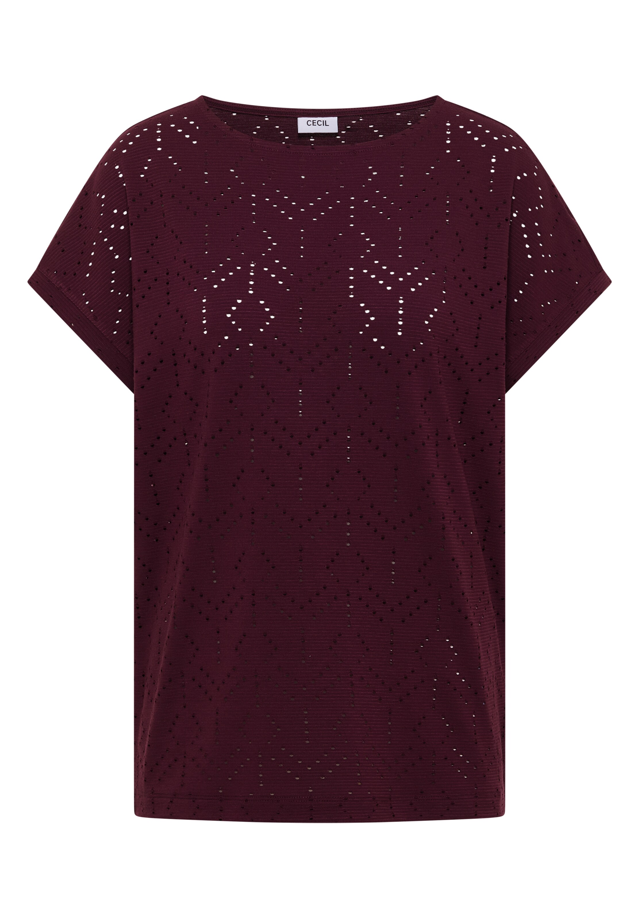 CECIL Shirt in Rot: Vorderseite