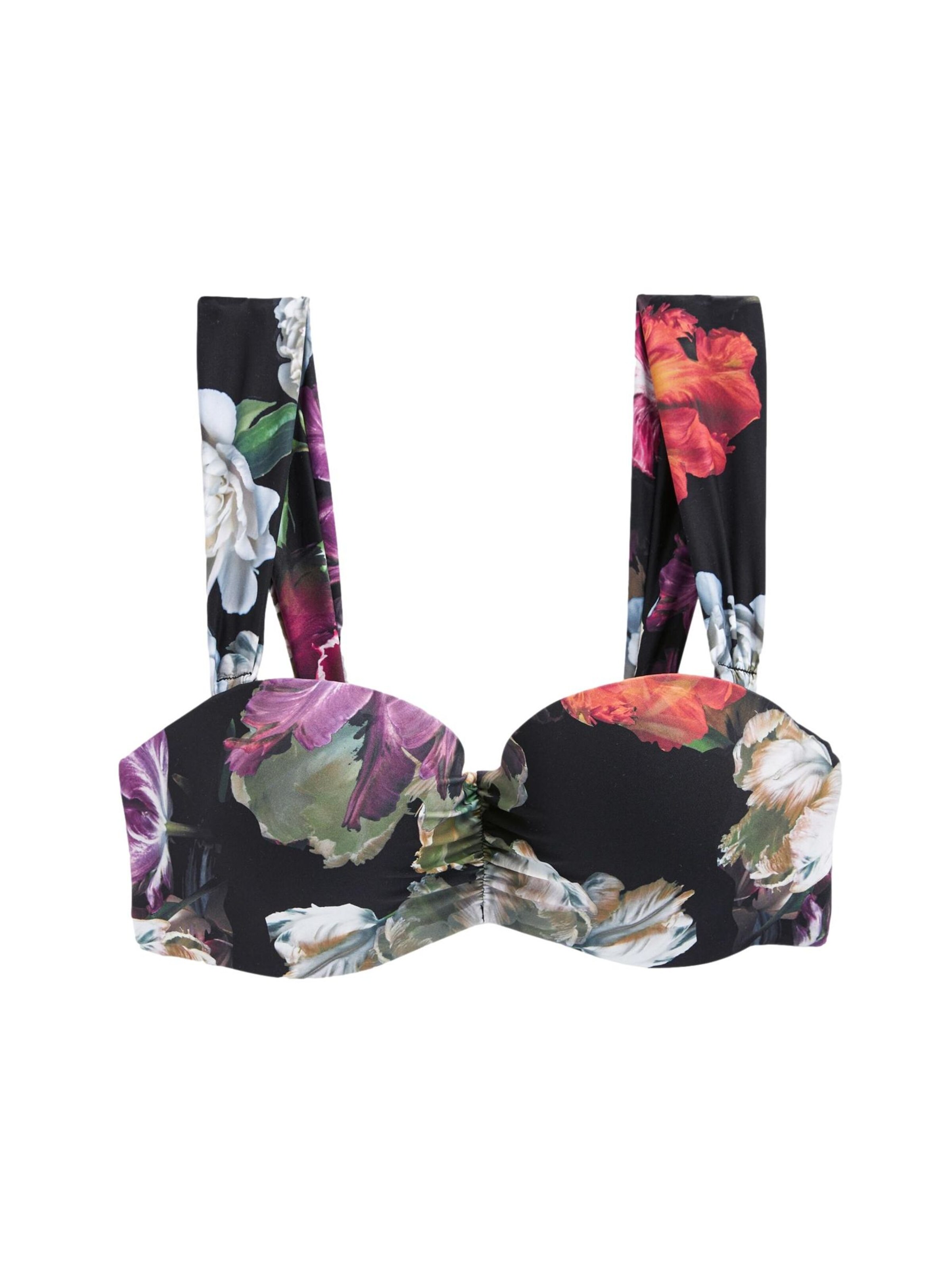 Next Горнище на бански в черно: отпред