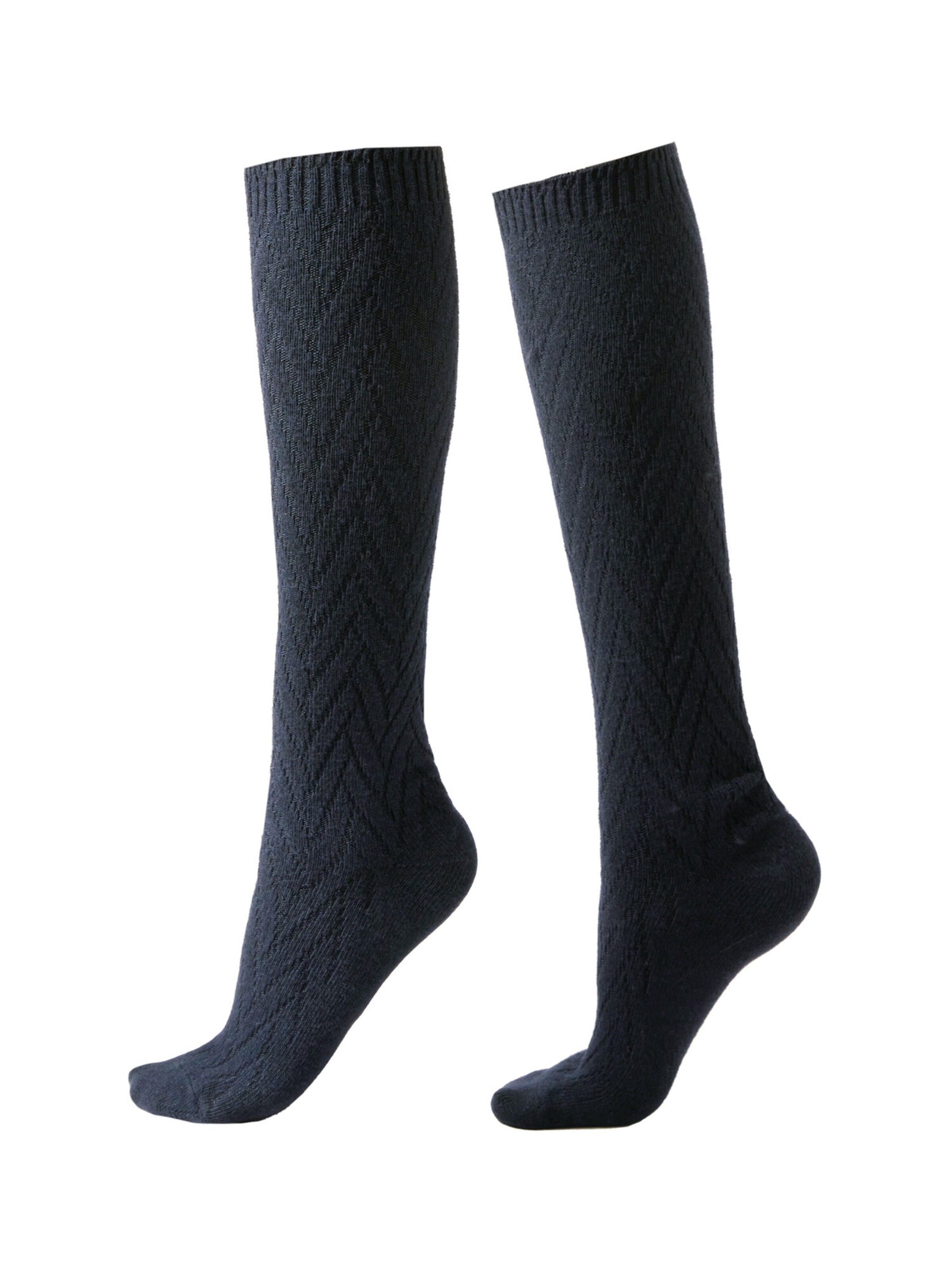 CALZEDONIA Kniestrümpfe in Blau: Vorderseite