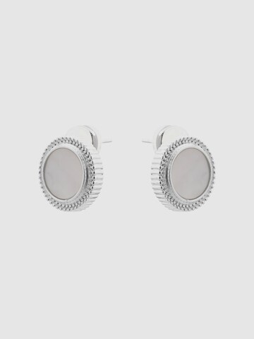 Luxenter - Pendientes 'Utia' en blanco