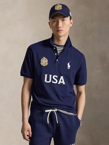 Polo Ralph Lauren Poloshirt in Blau: Vorderseite