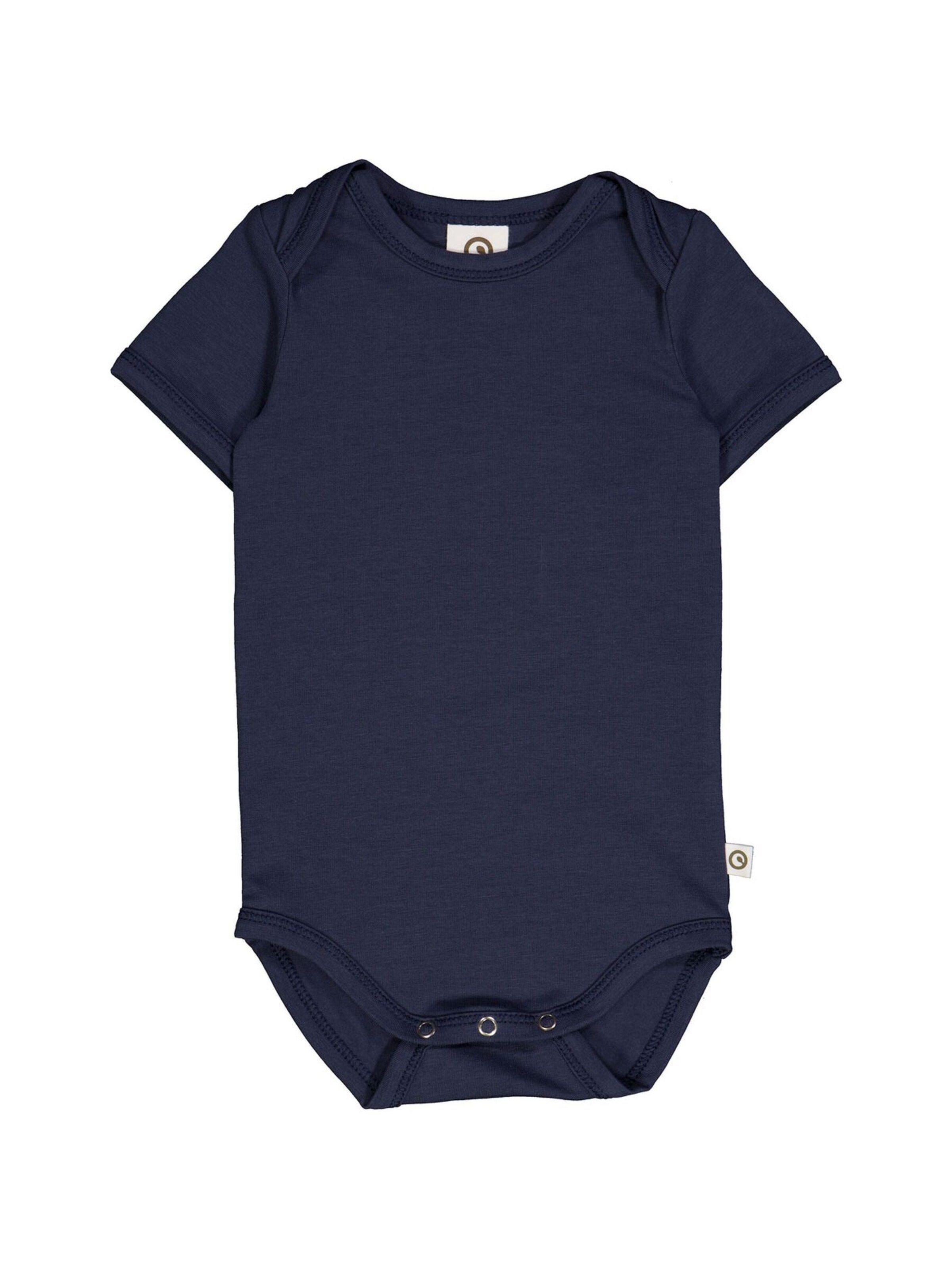 Barboteuse / body Müsli by GREEN COTTON en bleu