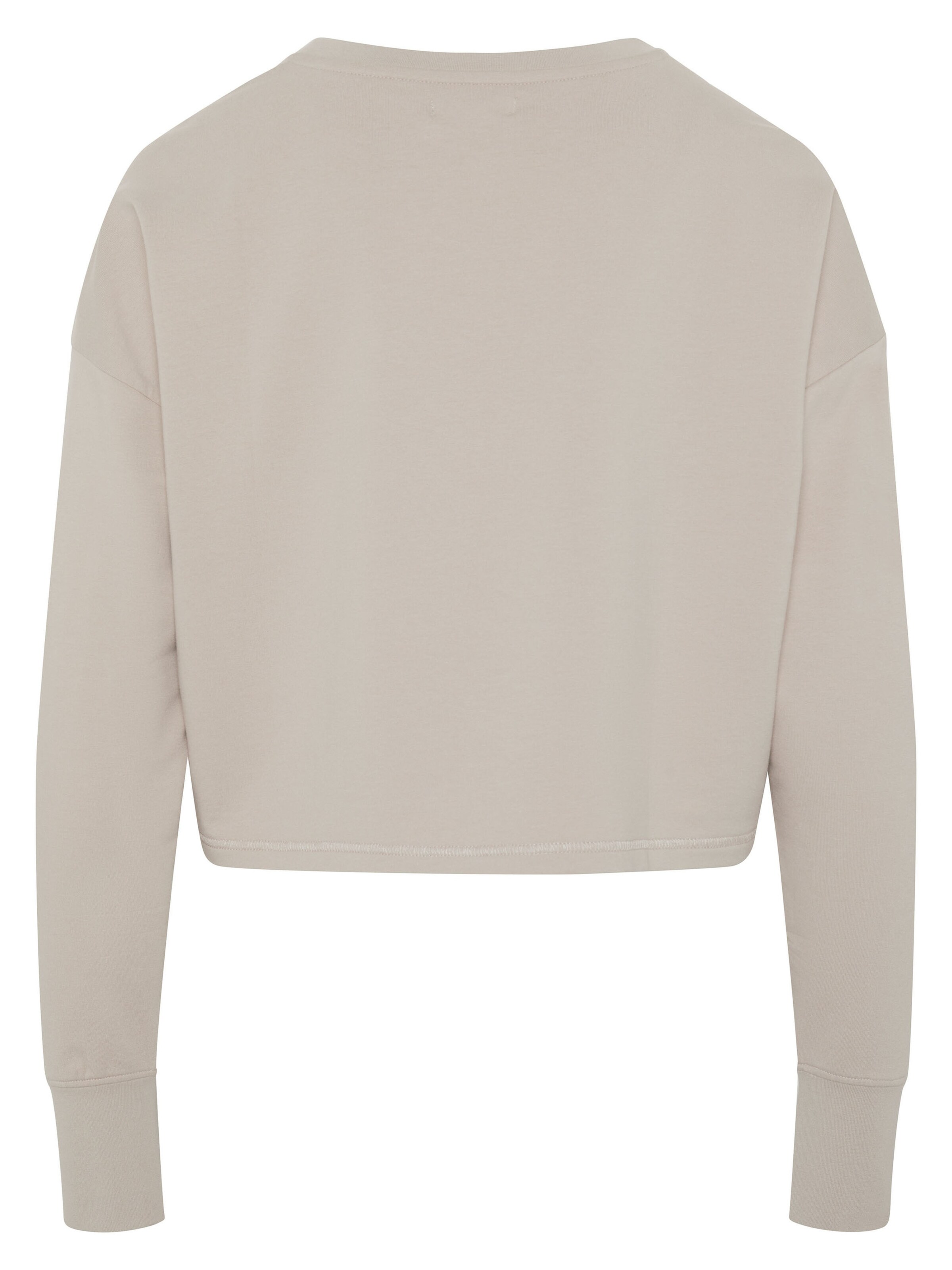 Detto Fatto Sweater ' Yoga by Caro Cult ' in Grey