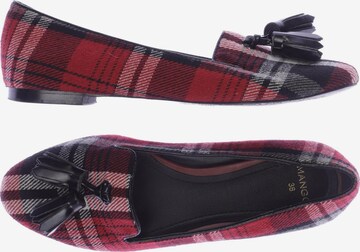 MANGO Flats & Loafers in 39 in Red: front