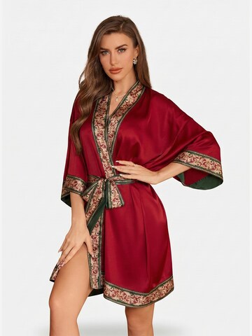 Vivi Idee Dressing Gown 'Kimono' in Red