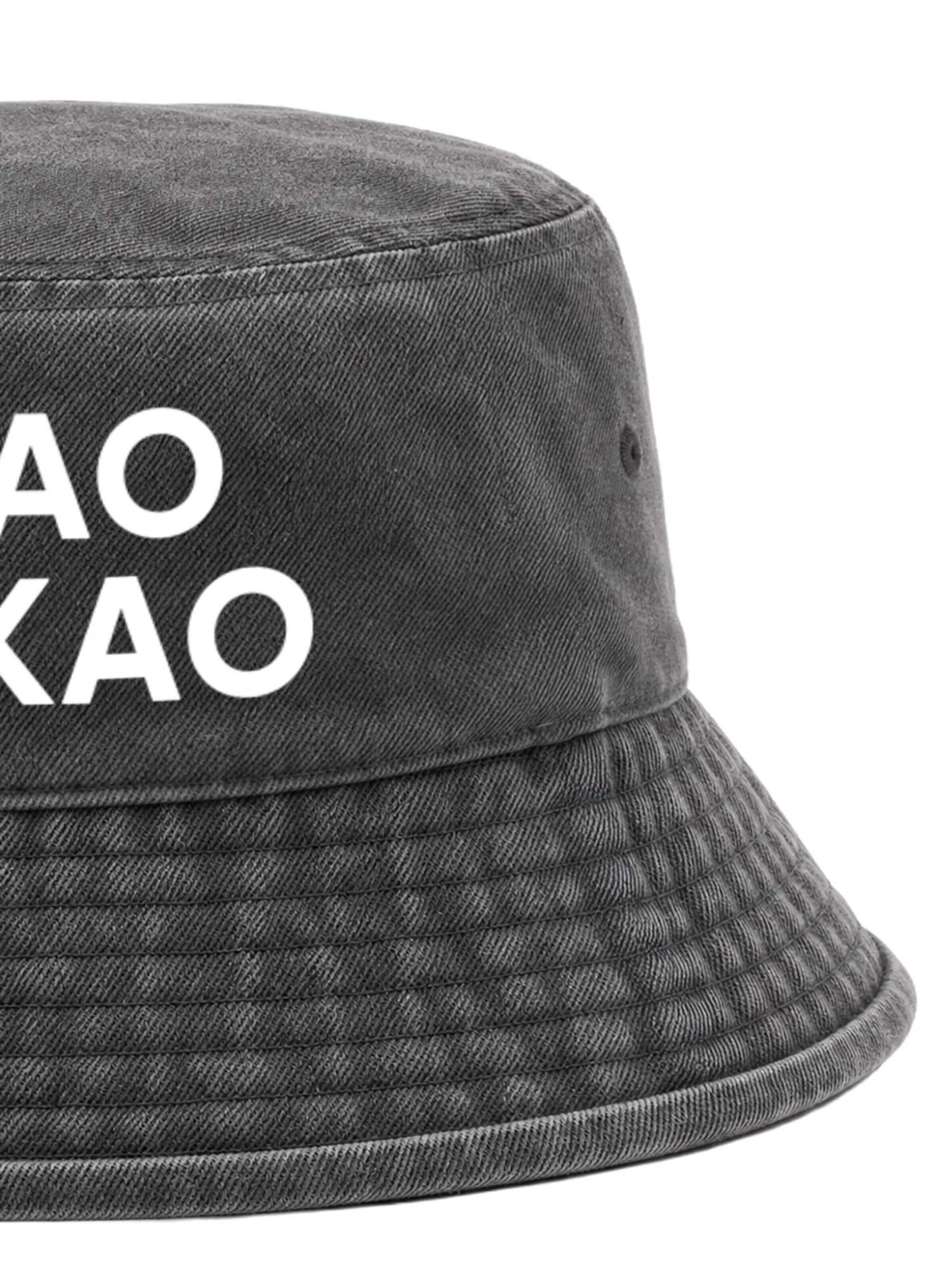 Neverless Hat 'Ciao Kakao' in Black