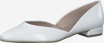 MARCO TOZZI by GUIDO MARIA KRETSCHMER Ballet Flats in White: front