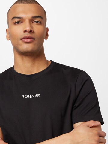 BOGNER Μπλουζάκι 'ROC' σε μαύρο