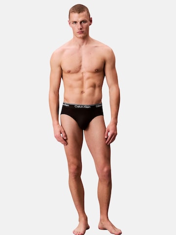 Calvin Klein Slip 'LV00NB4408 - Intimo' in Zwart: voorkant