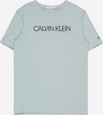 Calvin Klein Jeans Shirt in Blauw: voorkant