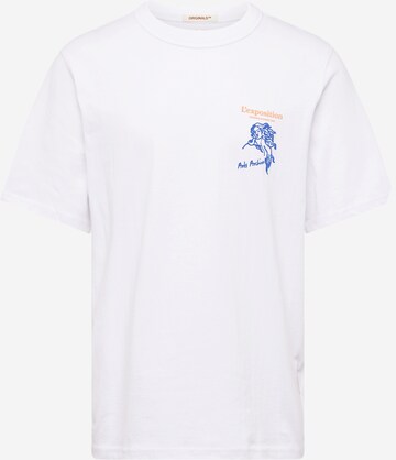 T-Shirt 'JORNOTO' JACK & JONES en blanc : devant