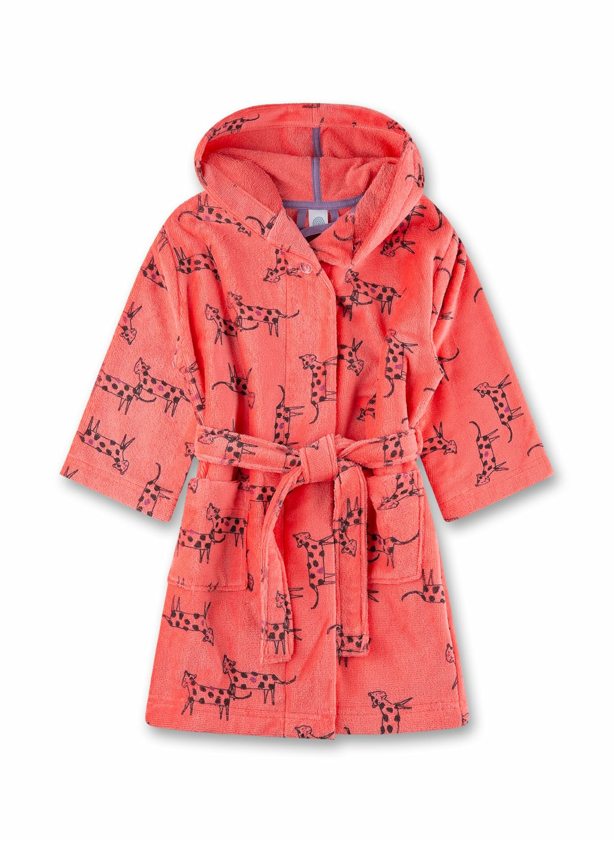 Sanetta Bademantel in Pink: Vorderseite