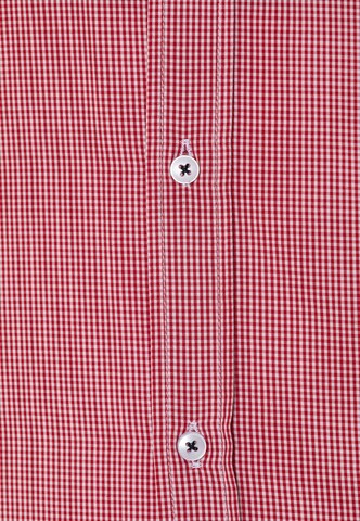DENIM CULTURE Regular fit Button Up Shirt 'Igor' in Red
