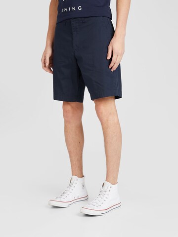 Regular Pantalon chino 'ALL DAY' Abercrombie & Fitch en bleu : devant