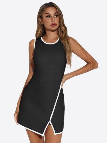 Imily Bela Šaty – černá: přední strana