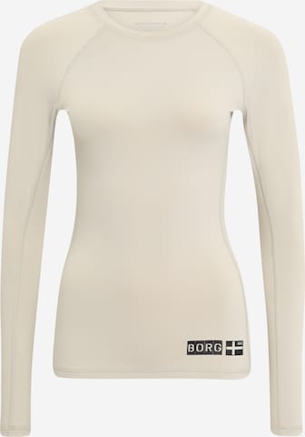 T-shirt fonctionnel BJÖRN BORG en gris : devant