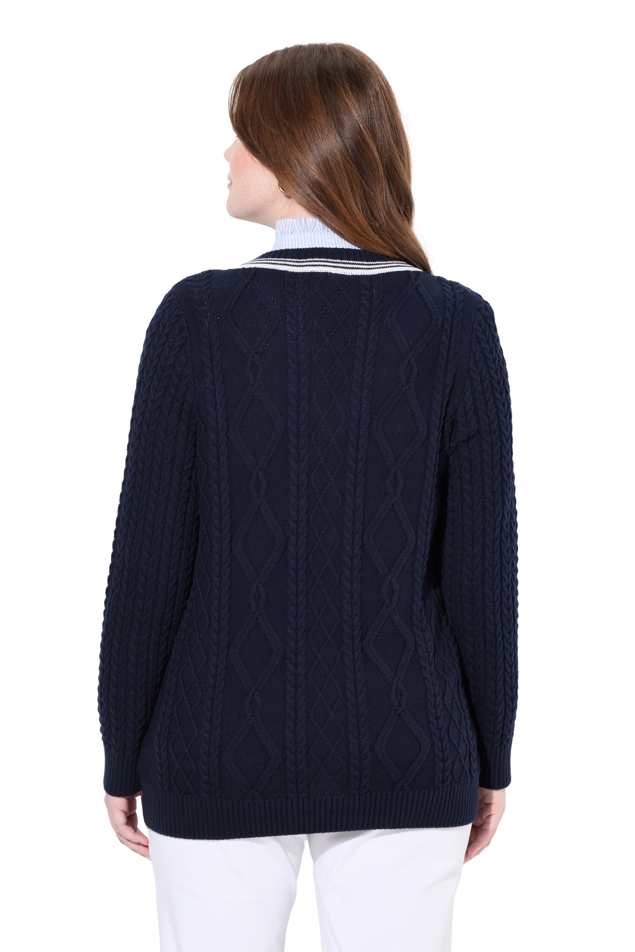 Ulla Popken Sweater in Blue