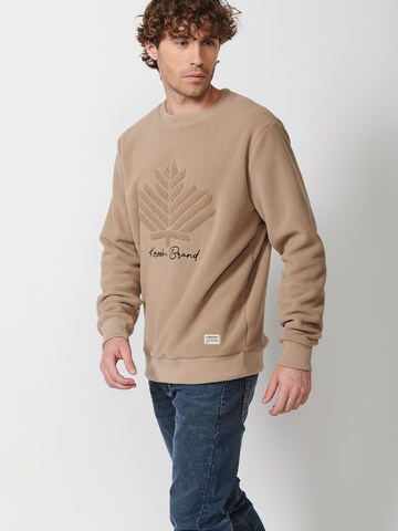 KOROSHI Sweatshirt in Beige