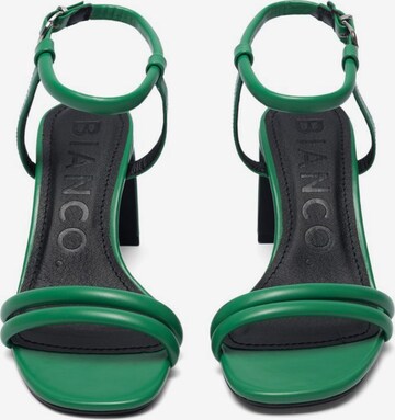 Bianco Strap Sandals 'Cherry' in Green