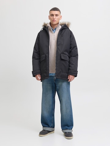 JACK & JONES Зимняя парка 'JJCHARLIE' в Черный