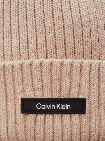 Calvin Klein Шапка 'Classic' в Бежевый