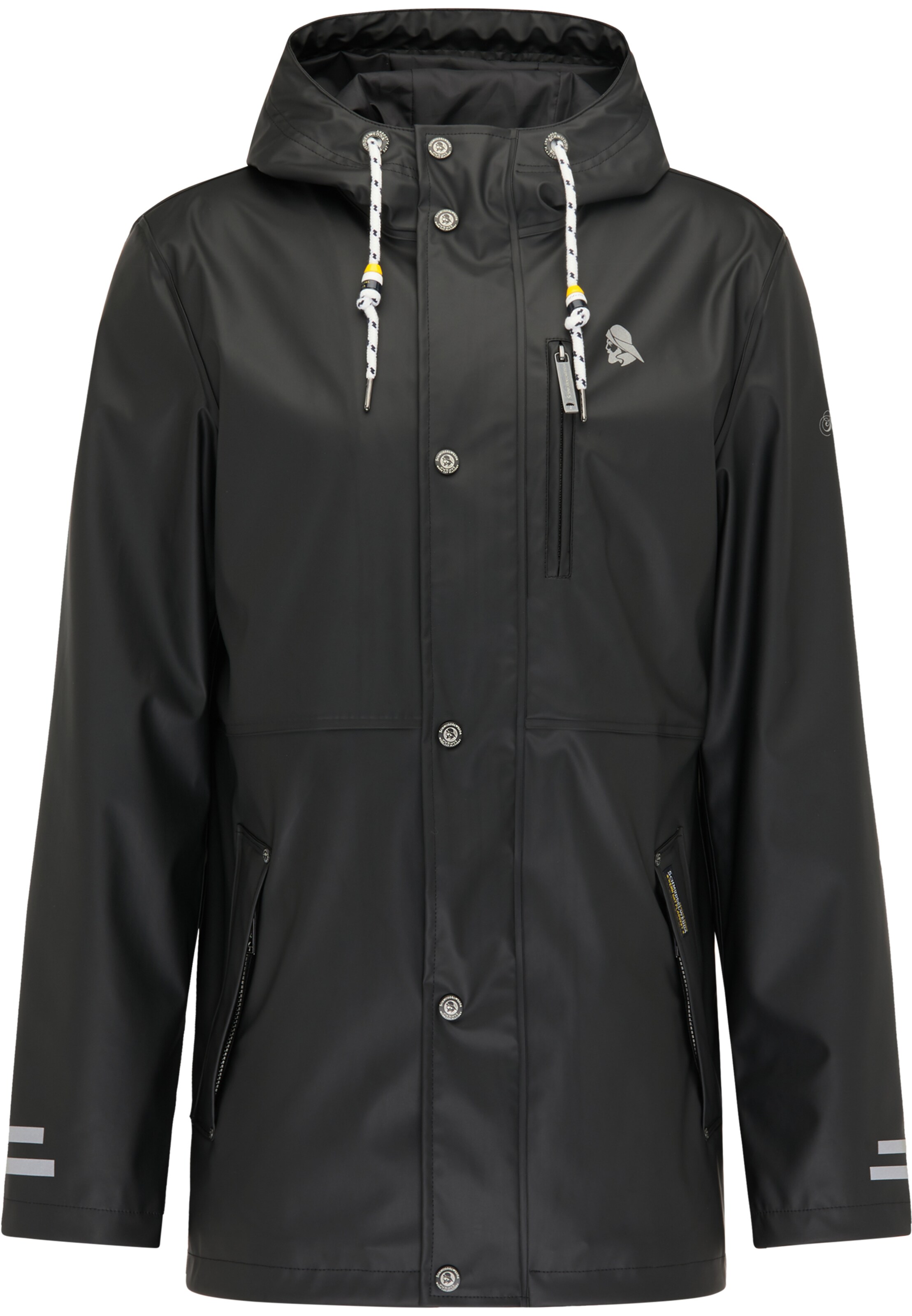 Schmuddelwedda Performance Jacket in Black: front