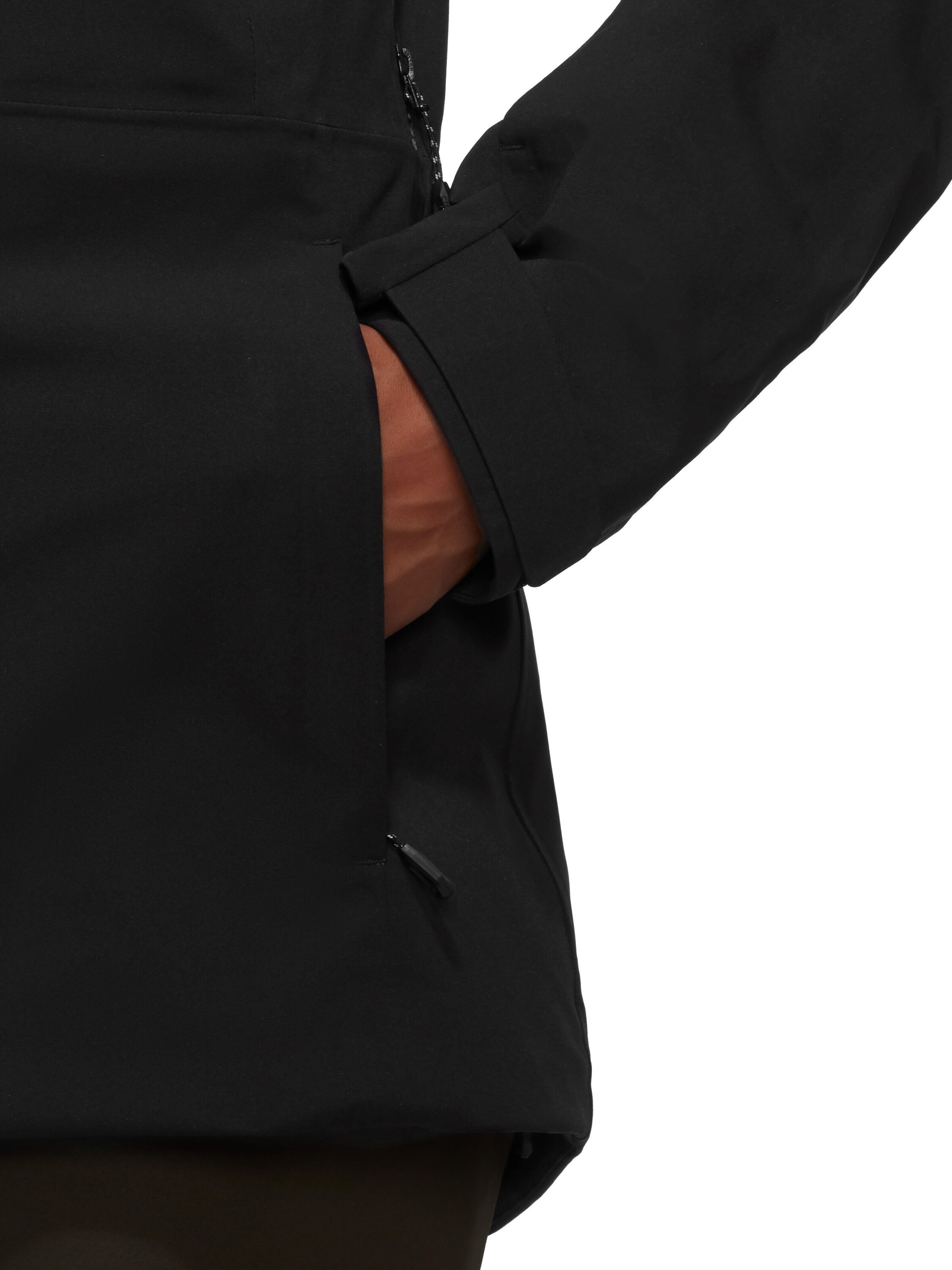 MAMMUT Outdoorjacke 'Stoney' in Schwarz