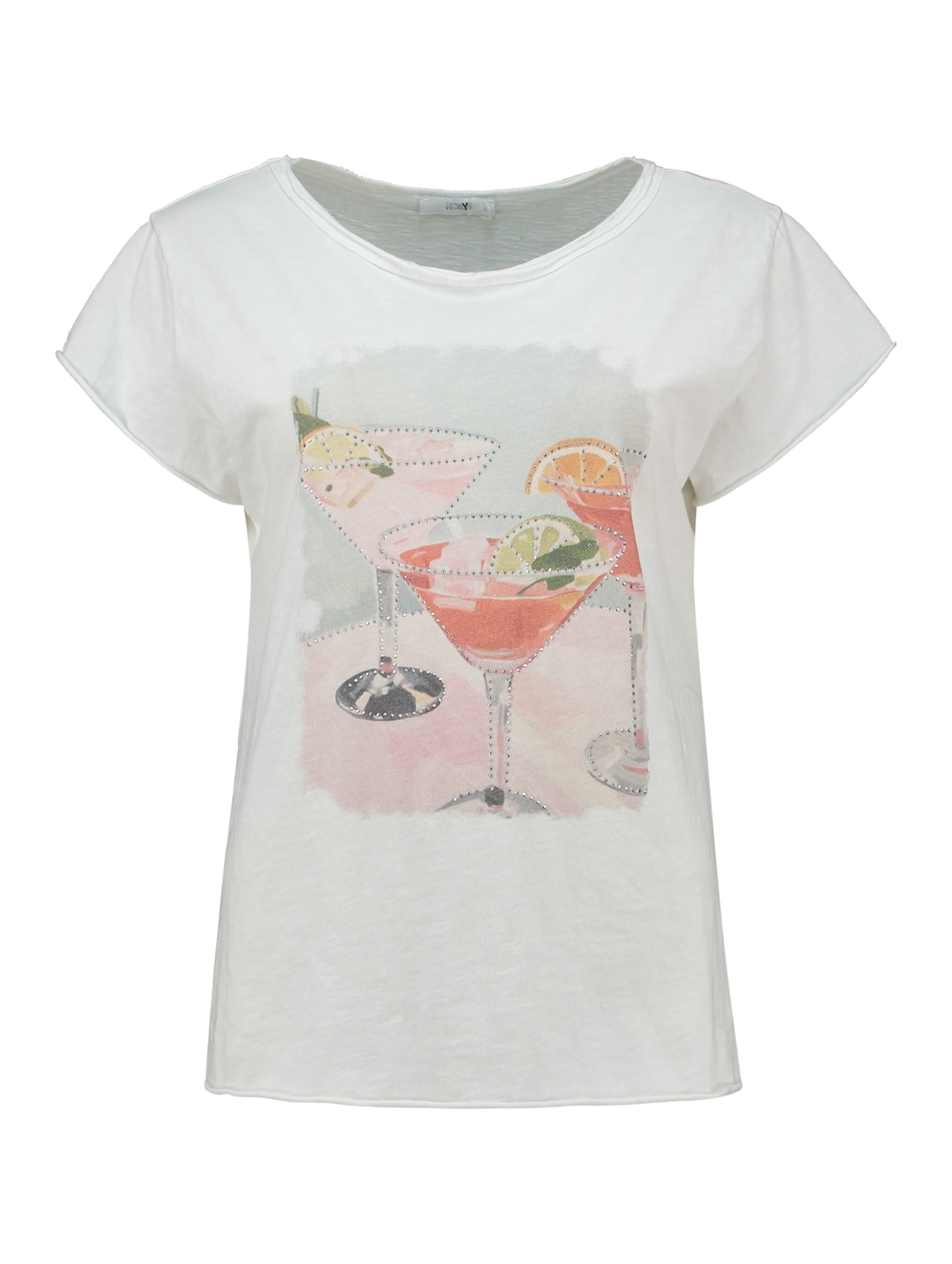 balts Hailys T-Krekls 'Sv44enja': no priekšpuses